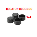 REGATON REDONDO EXT 3/4" (JGO.  4 UNIDADES)
