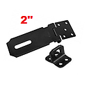 ALDABA ZINCADA  2" NEGRA-DORADA UNIDAD