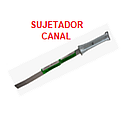 SUJETADOR CANAL AGUA LLUVIA "GALVALUMEN"