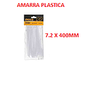 AMARRAS PLASTICA 400MM(40CM) INGCO / 100 UND (HCT4001)