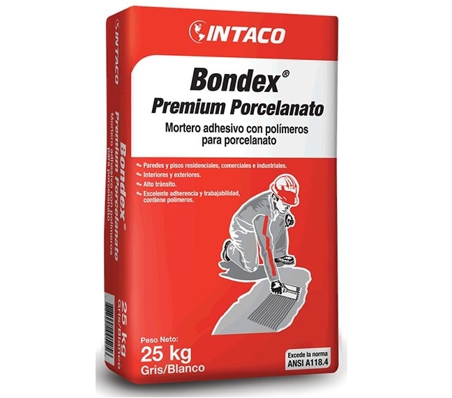 BONDEX  PREMIUM    25 KILOS   PORCELANATO ( iva 5%)
