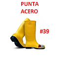 BOTA CAUCHO PUNTA ACERO  # 39