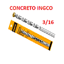 BROCA CONCRETO INGCO 5MM ( 3/16 )  (DBM11103161)