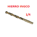 BROCA HIERRO INGCO 6MM ( 1/4 ) (DBT11001043)