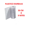 PLASTICO BURBUJA 30 CM X 9 MTRS