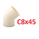CODO PLASTIGAMA 200 X 45