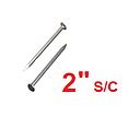 CLAVOS 2"  SIN CABEZA  / ( 2 X 12 )