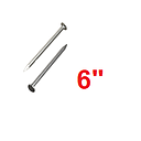 CLAVOS 6"  / ( 6 X 4 ) ( 150 X 6.10 )