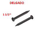 CLAVOS ACERO NEGRO DELG. 1 1/2" X 2 MM