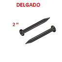 CLAVOS ACERO NEGRO DELG. 2" X 2 MM
