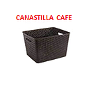 CANASTILLA RATAN #4 CAFE