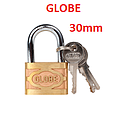 CANDADO   30MM   GLOBE DORADO