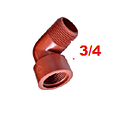 CODO CACHIMBA 3/4  PLASTIGAMA