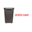CESTO RATAN CAFE PICA