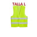 CHALECO REFLECTIVO VERDE (TALLA L)