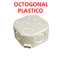 CAJETIN PLASTICO OCTOGONAL