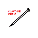 CLAVOS DE VIDRIO 3/4 X 19 S/C
