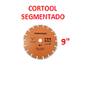 DISCO DIAMANTE 9" SEGMENTADO CORTOOL