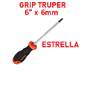 DESARMADOR ESTRELLA 6" X 6MM TRUPER GRIP