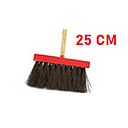 ESCOBAS COMUNES NEGRAS 25 CM