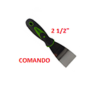 ESPATULA MANGO PLASTICO 2 1/2" COMANDO