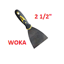 ESPATULA MANGO MADERA 21/2" WOKA