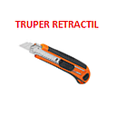 ESTILETE RETRACTIL 6" TRUPER REFORZADO