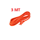 EXTENSION NARANJA 3MT 3X16
