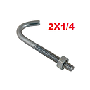 GANCHO J  2"X1/4  SIMP