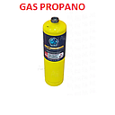 BOTE DE TANQUE DE GAS PROPANO AMARILLO(400G) MAPP GAS
