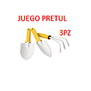 JGO. 3PZ HERRAMIENTAS P/JARDIN PRETUL