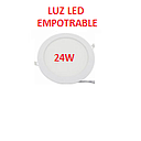 LED REDONDA 24W EMPOTRABLE LUZ BLANCA LAMPARA (IL040118)
