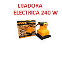 LIJADORA ELECTRICA 240 W INGCO (UPS2408) (1 año garantía fab)