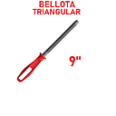 LIMA TRIANGULAR BELLOTA  9"   CABO/PLASTICO