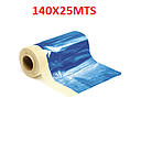 MASKING CON PLASTICO 140 X 25 MTS