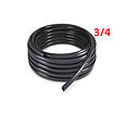 MANGUERA FLEX 3/4" AGUA / PLASTIGAMA  / 125PSI