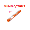 NIVEL DE ALUMINIO 14"/35CM TRUPER