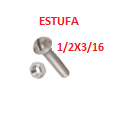 PEES-1/2X3/16    PERNOS ESTUFA
