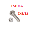 PEES-2X5/32       PERNOS ESTUFA