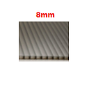 POLICARBONATO BRONCE 8MM PLANCHA 11.98 X 2.1MT**