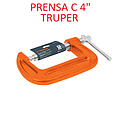 PRENSA EN C 4" TRUPER