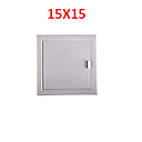 REJILLA PVC CUADRADA  CON TAPA DE REGISTRO 15X15 PAVCO