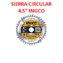 DISCO SIERRA CIRCULAR  4 1/2 INGCO (TSB111555)