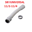 SIFON ACORDEON UNIVERSAL 11/4 O 11/2 BL (E240.02URADHBL)