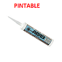 SILICONE PINTABLE ABRO BLANCO ACRÍLICO
