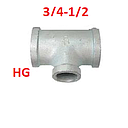 TEE DE 3/4-1/2 HG *****