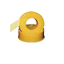 TEFLON AMARILLO / PEQUEÑO (1/2") 12MMX0.075MMX15M
