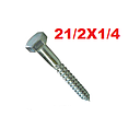 TIRAFONDO 21/2X1/4  SIMP