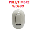 PULSADOR P/TIMBRE WEGGO SOBREPUESTO