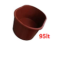 TINA BAÑERA PEQUEÑ  P/MEZCLA D-2  -  95 LT    B1004